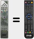 Replacement remote control for RCS615SLM1 (21475220)