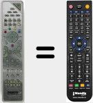Replacement remote control for RCS615THLM1 (21325940)