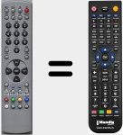 Replacement remote control for H30REM0001