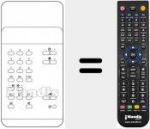Replacement remote control for TC130