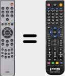 Replacement remote control for 2201-531