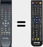 Replacement remote control for 5652 23 53