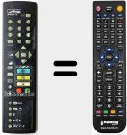 Replacement remote control for 63032 (663F0304A2KD)