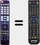 Replacement remote control for AKB73615397