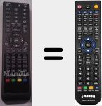 Replacement remote control for TFD1914MC