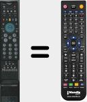 Replacement remote control for RC2006-01