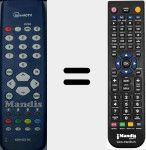 Replacement remote control for SF16