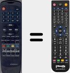 Replacement remote control for KEX1D-C1