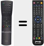 Replacement remote control for 6710V00037B
