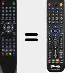 Replacement remote control for TFT225