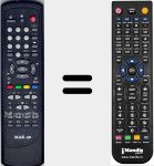 Replacement remote control for MAK40