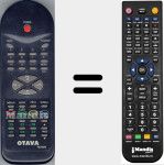 Replacement remote control for RD3920