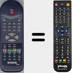 Replacement remote control for RD3930