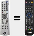 Replacement remote control for REM84 (RMC1816S2C)
