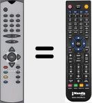 Replacement remote control for 5196