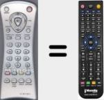 Replacement remote control for 095223