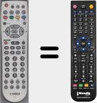 Replacement remote control for AAX54440