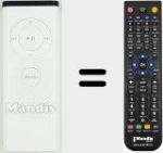 Replacement remote control for A1156 (607-1231)