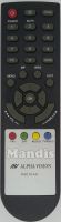 Original remote control ALPHAVISION ALF001