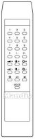 Original remote control AUDIOSTAR REMCON539