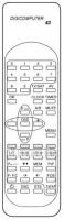 Original remote control DESMET DIGICOMPUTER 43 (ver