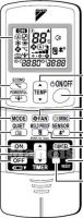 Original remote control DAIKIN FTXS25GVMA (ARC433B46)
