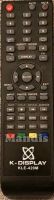 Original remote control K-DISPLAY KLE-420M
