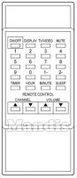 Original remote control PROTECH REMCON251