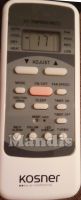 Original remote control KOSNER R5119/BGE