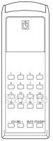 Original remote control TATUNG RC 60
