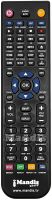 Replacement remote control Humax ICORD-HD