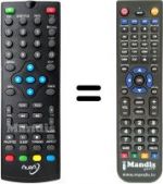 Replacement remote control AURA AQUARIUS-50