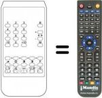 Replacement remote control SEC2475
