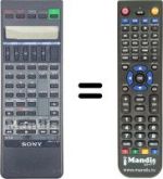 Replacement remote control SEC2864