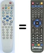 Replacement remote control SEC2822