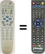Replacement remote control SEC15799