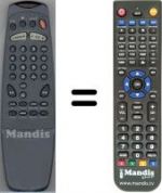 Replacement remote control WHV3976