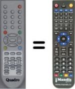 Replacement remote control WHV3989