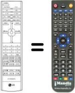 Replacement remote control SEC15717