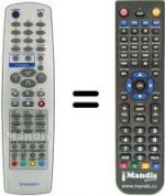 Replacement remote control SEC3416