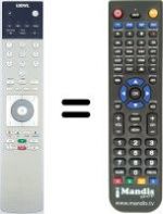 Replacement remote control Loewe WHV3906