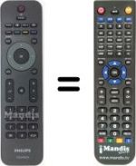 Replacement remote control SEC15846