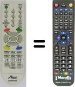 Replacement remote control LG SEC15738