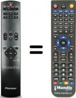 Replacement remote control Pioneer SEC15352