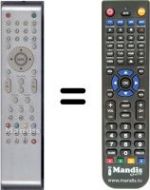 Replacement remote control SEC14455