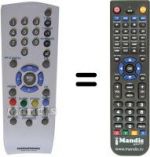 Replacement remote control SEC15981