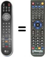 Replacement remote control LG SEC14618
