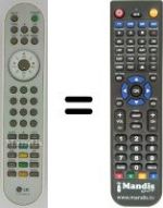 Replacement remote control SEC3458