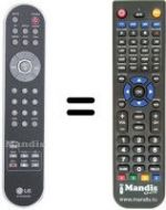 Replacement remote control SEC15762