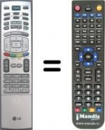 Replacement remote control LG SEC3951